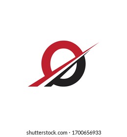 letra inicial del logotipo swoosh