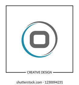 Initial Letter O Logo Template Vector Design