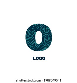 Initial letter O logo vector design template