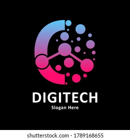 
Initial Letter O with molecule element and dots connection vector template logo. Suitable for biotechnology molecule atom DNA chip symbol, Medicine, science, technology, laboratory, electronics 