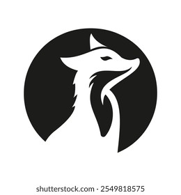 Concepto inicial del diseño del logotipo de la letra O Pet con la Plantilla del Vector del símbolo del perro