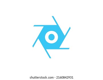 Initial Letter O Photography Logo Camera lens Concept. Capture Logo Combined O Letter Camera Sign Logo