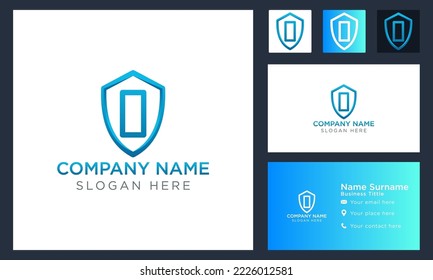 diseño inicial del logotipo de la letra o del escudo, plantilla de logotipo, ilustración vectorial. diseño aislado y marca comercial