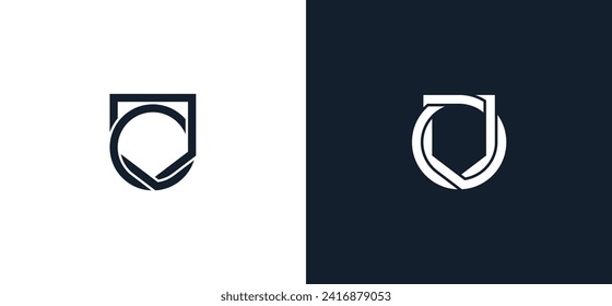 initial Letter O Shield Logo Concept sign icon symbol Element Design. Guardian, Protection, Security Logotype. Vector illustration template