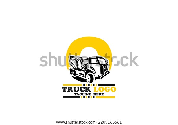 initial Letter O truck\
logo
