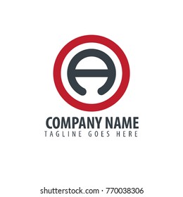 Initial Letter OA Design Logo
