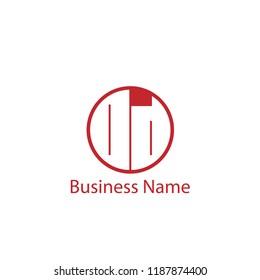 Initial Letter OD Logo Template Design