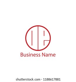 Initial Letter OE Logo Template Design