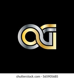 Initial Letter OG CG Linked Design Logo