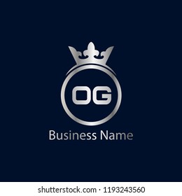 Initial Letter OG Logo Template Design