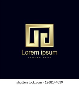 Initial Letter OG Logo Template Vector Design
