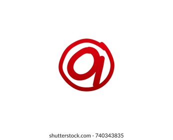 The initial letter OI handwritten logo