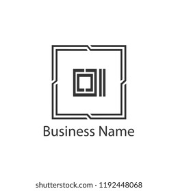 Initial Letter OI Logo Template Design