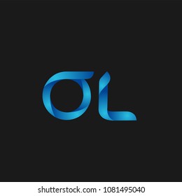 Initial Letter OL Logo Design