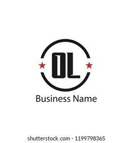 Initial Letter OL Logo Template Design