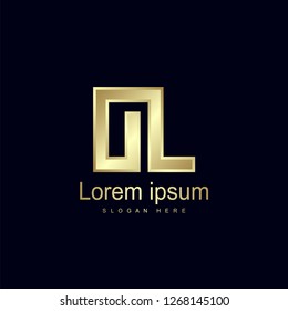 Initial Letter OL Logo Template Vector Design