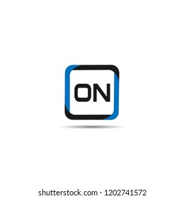 Initial Letter ON Logo Template Design