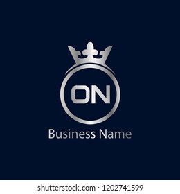 Initial Letter ON Logo Template Design
