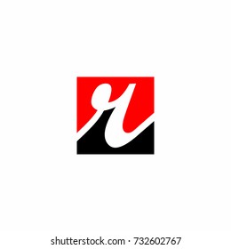 Initial Letter on the Shape Logo Vector