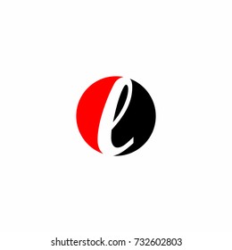 Initial Letter on the Shape Logo Vector