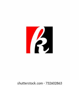 Initial Letter on the Shape Logo Vector