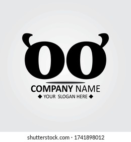 Initial Letter OO Logo Design