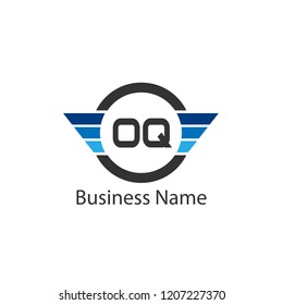 Initial Letter OQ Logo Template Design