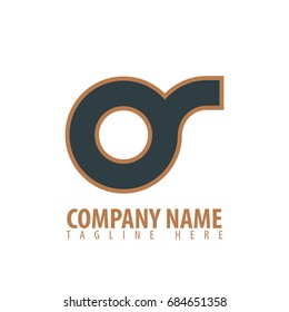 Initial Letter OR OS Linked Design Logo