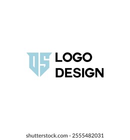 Initial Letter OS Logo Template Design