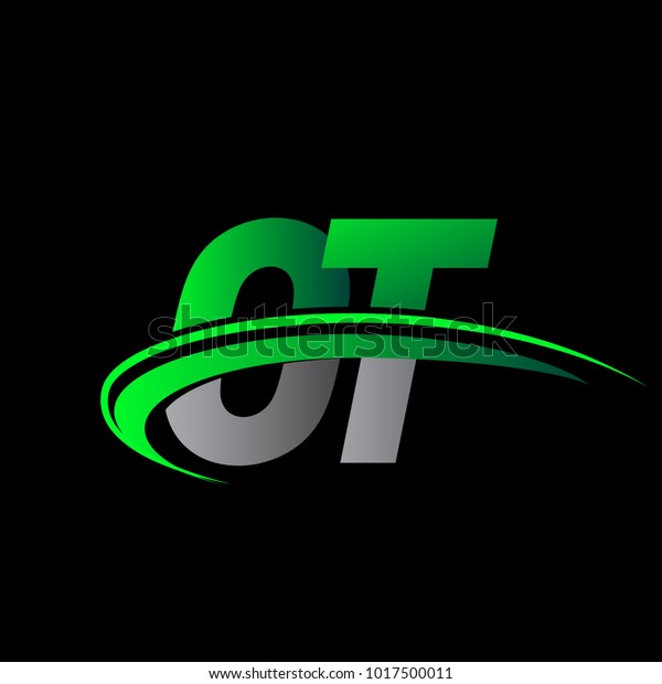 Initial Letter Ot Logotype Company Name Stock Vector (Royalty Free ...