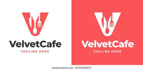 Initial Letter P with Fork and Spoon Icon Logo Inspiration. Spoon and Fork with Letter P Logo for Restaurant, Catering, Cafe, and Food Service Branding. Alphabet Restaurant Vector Logo Illustration.