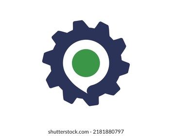 Plantilla de diseño del logotipo de la letra p inicial