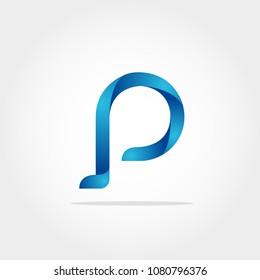 Initial Letter P Logo Design