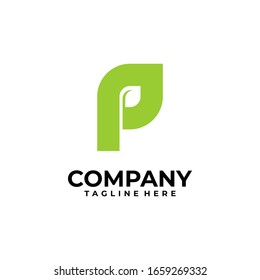 Initial letter P logo design inspiration