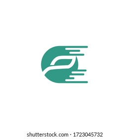 Initial letter p logo design template for app and website business