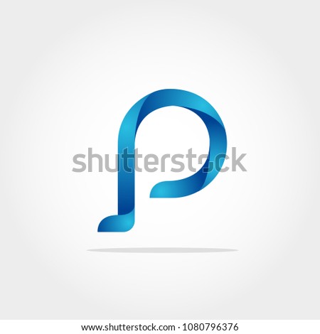 Initial Letter P Logo Design
