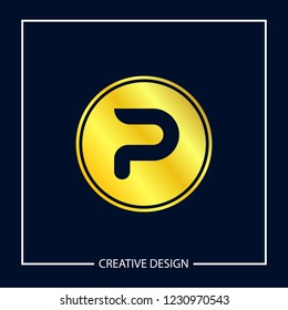 Initial Letter P Logo Template Vector Design