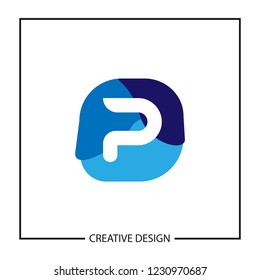 Initial Letter P Logo Template Vector Design