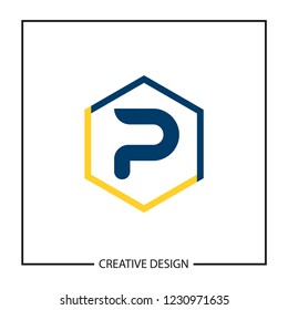 Initial Letter P Logo Template Vector Design