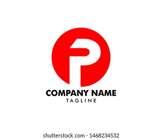 Initial Letter P Logo Template Design