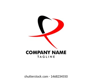 Initial Letter P Logo Template Design