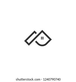 Initial Letter P for Property Logo Template Design