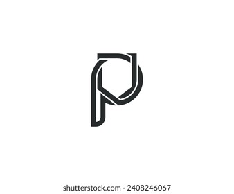 Anfangsbuchstabe P Schild Logo Konzept Symbol Symbol Symbol Symbol Element Design. Wächter, Schutz, Sicherheitslogan. Vektorgrafik-Vorlage