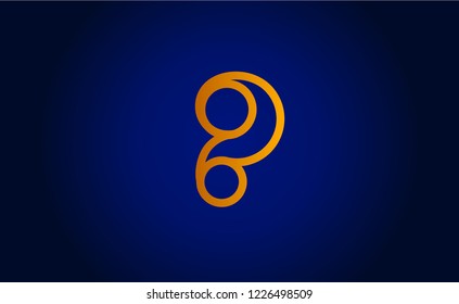 Initial letter P. Suitable For Infographics , Company Logo, Print, Digital, Icon, Apps, print T-Shirts and Other