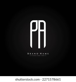 Initial Letter PA Logo - Simple Business Logo