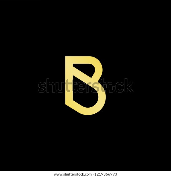 Initial Letter Pb Bp Pd Dp Stock Vector (Royalty Free) 1219366993