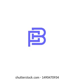 Initial Letter PB Logo Template