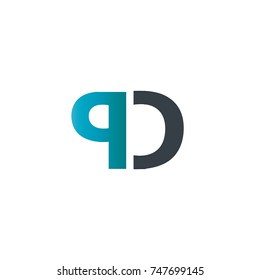 Initial Letter PC Design Logo