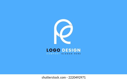 Initial Letter PC Logo Design template Element. Letter PC logo Usable for Business and Company Branding Logos. Letter PC flat vector logo design template element.