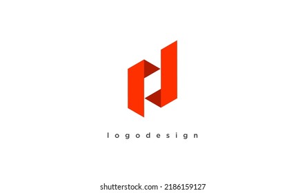 Initial Letter PD Logo. Usable for Business and Company Logos. Usable for Business and Company Logos. Flat Vector Logo Design Template Element.